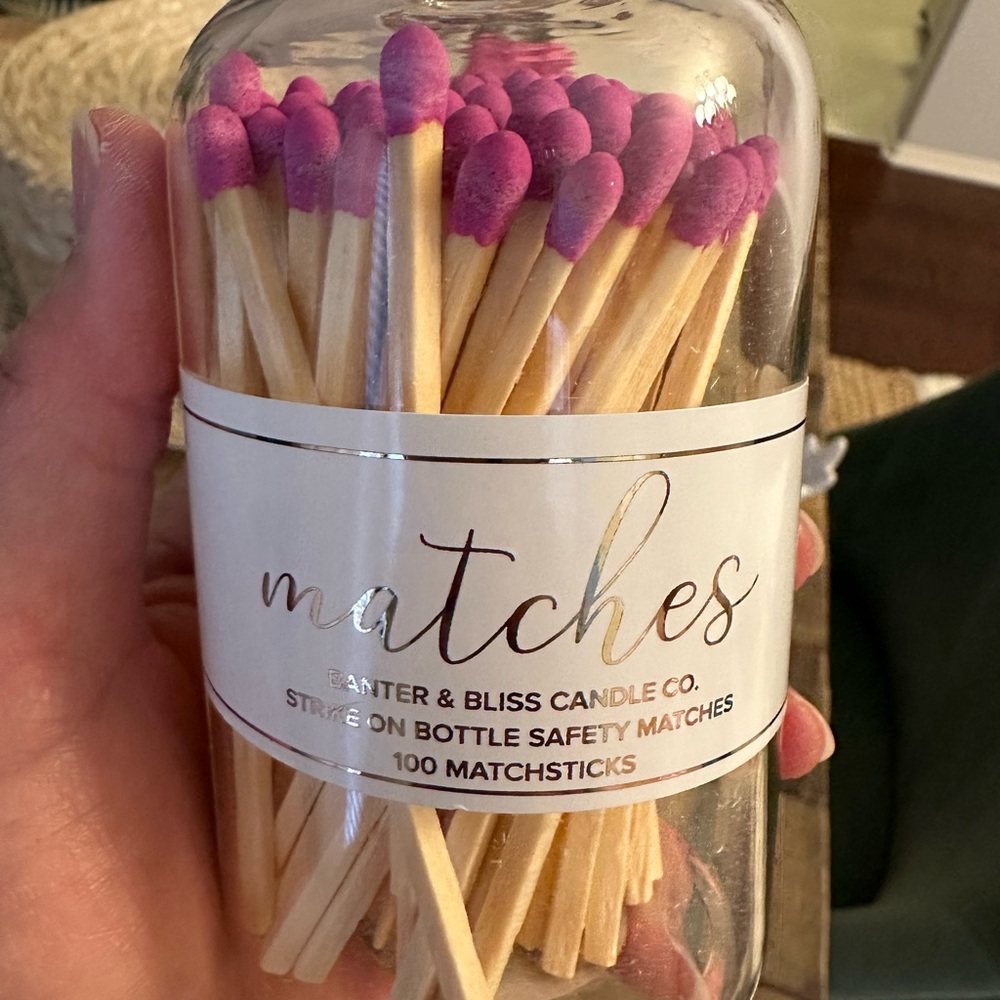 Decorative safety matches. $15 each